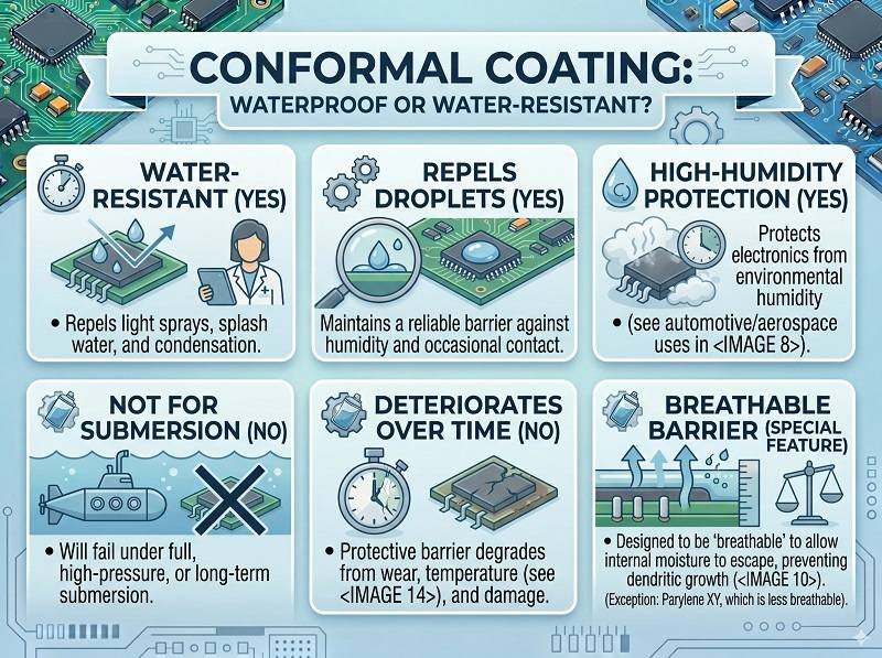 Is Conformal Coating Waterproof
