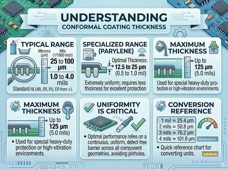 What is the Thickness of Conformal Coating