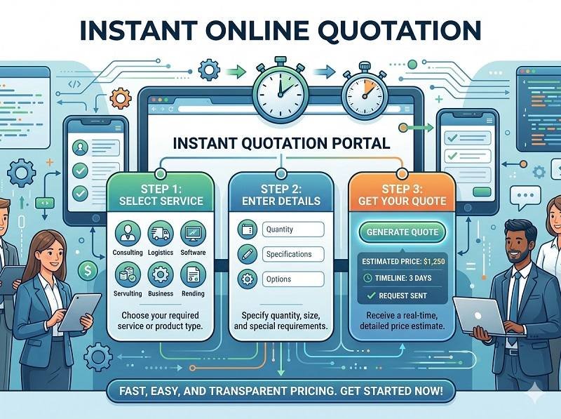 Can you provide instant online quotation