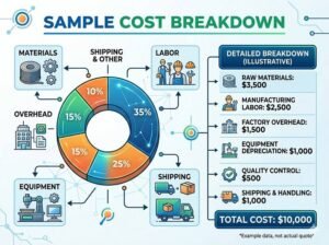 Do you provide cost breakdown
