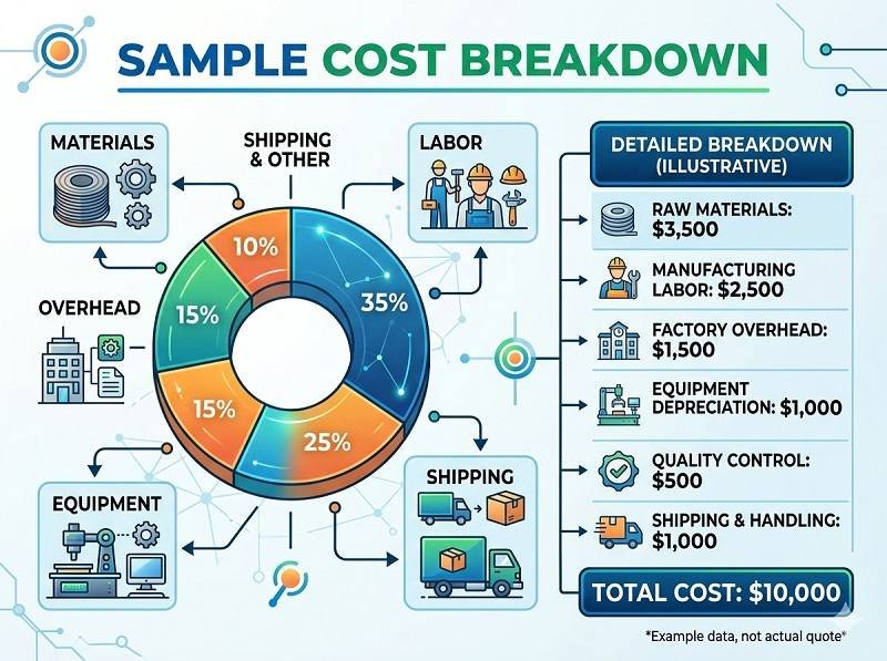 Do you provide cost breakdown