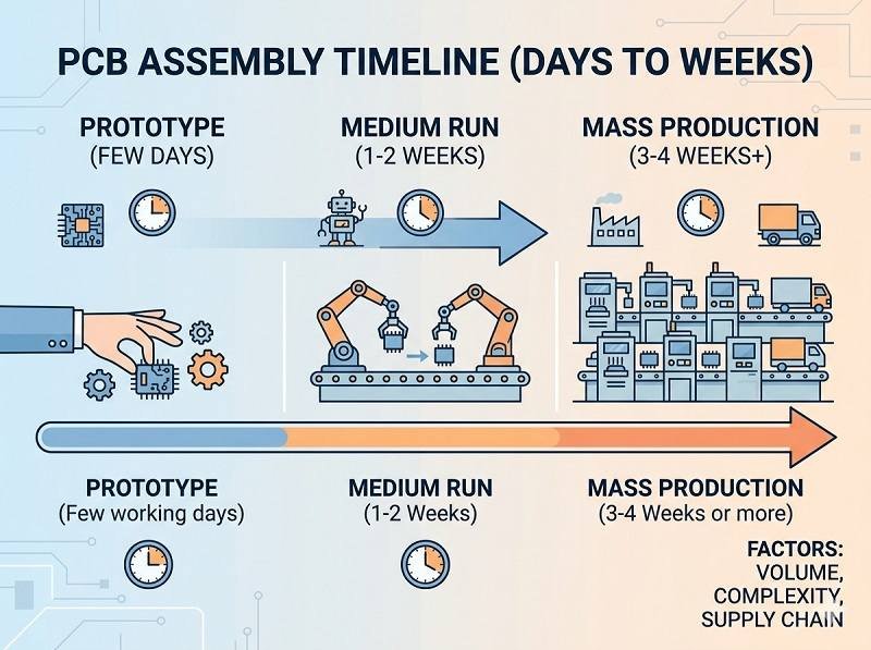 How long does PCB assembly take
