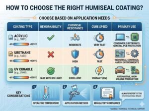 How to choose the right HumiSeal coating