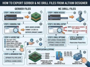How to export Gerber files from Altium Designer