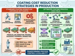 How to reduce coating cost in production