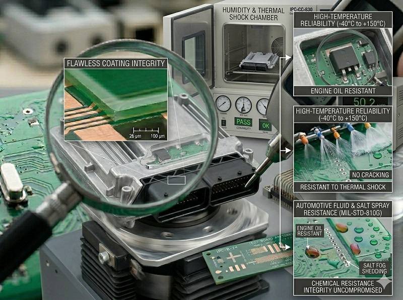 Is HumiSeal suitable for automotive electronics