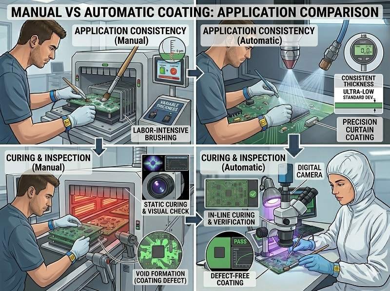 Manual vs automatic coating which is better