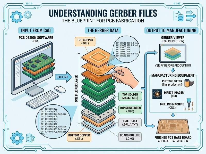 What are Gerber files