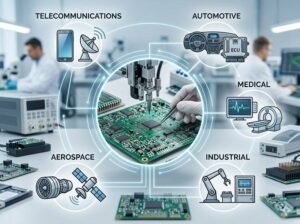 Welke industrieën gebruiken PCB assemblagediensten