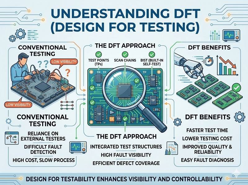 What is DFT (Design for Testing)
