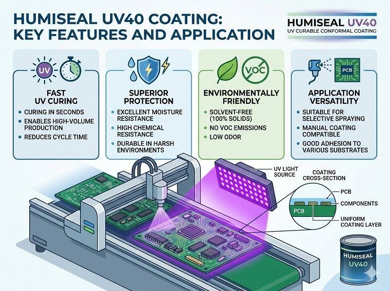 What is HumiSeal UV40 coating