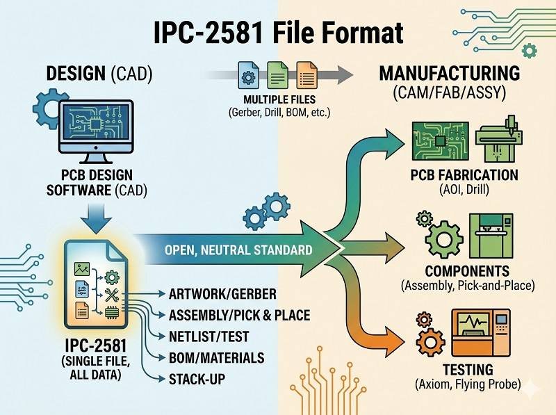 What is IPC-2581 file format