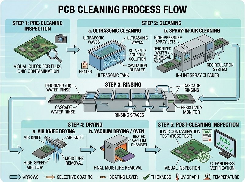 What is PCB cleaning process
