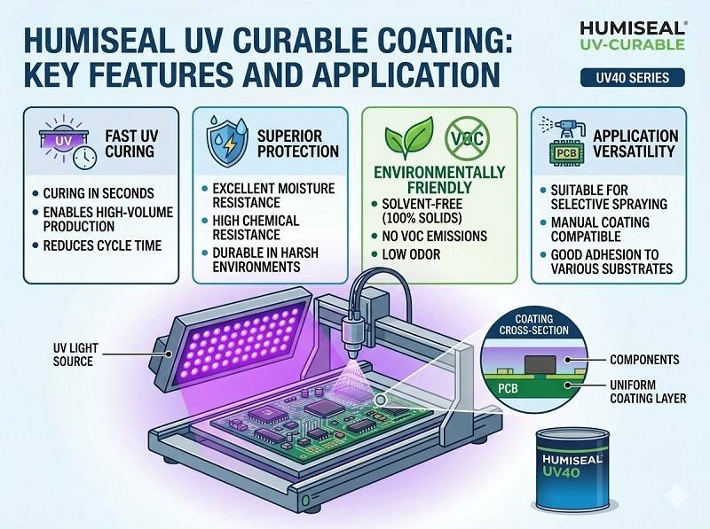 What is UV curable HumiSeal coating