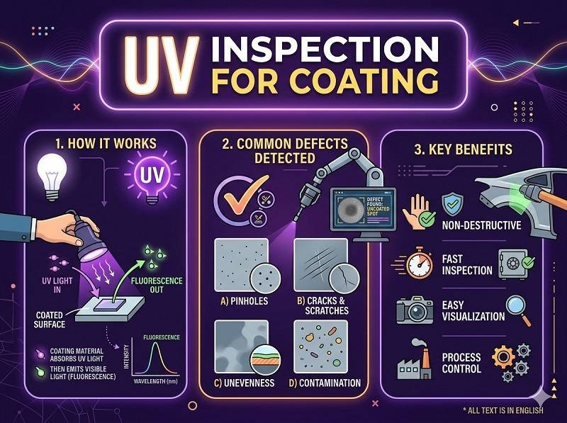 What is UV inspection for coating