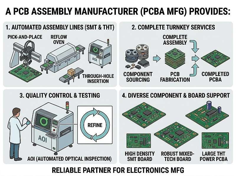 What is a PCB assembly manufacturer