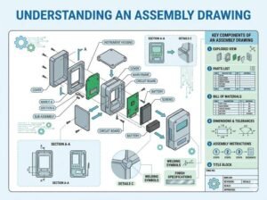 What is an assembly drawing