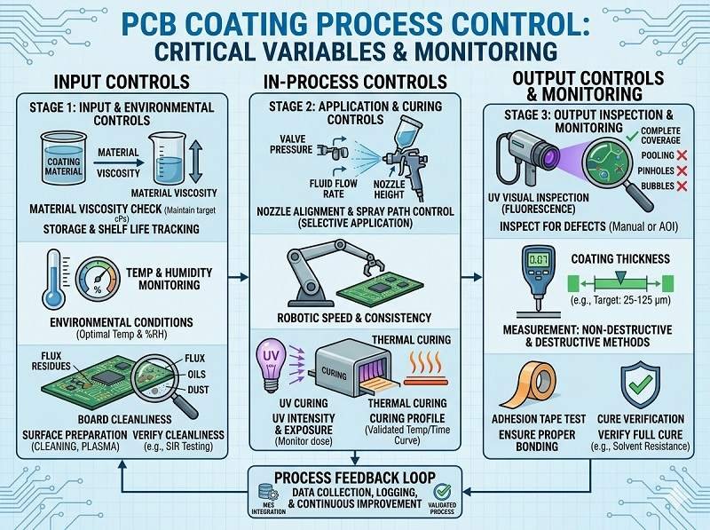 What is coating process control
