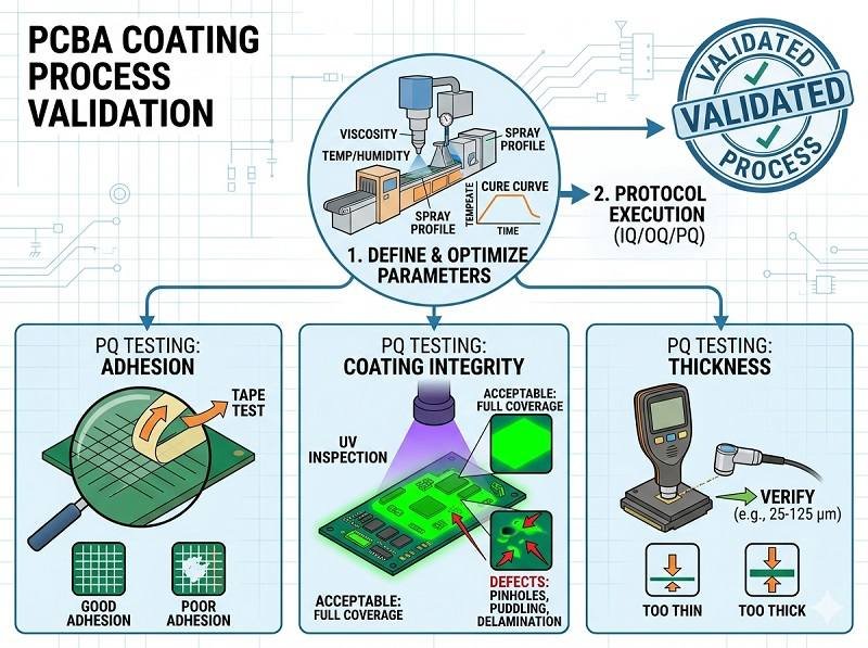 What is coating process validation
