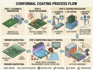 What is conformal coating process
