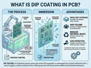 What is dip coating pcb