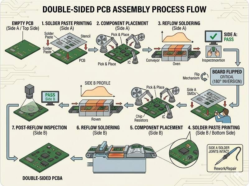 What is double-sided PCB assembly