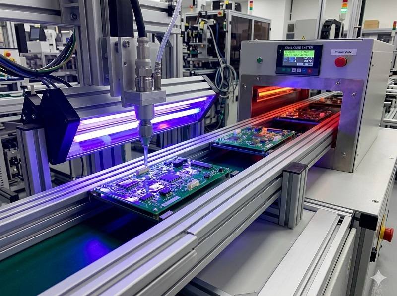 What is dual cure conformal coating