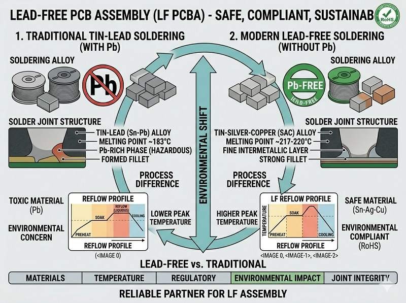 What is lead-free PCB assembly