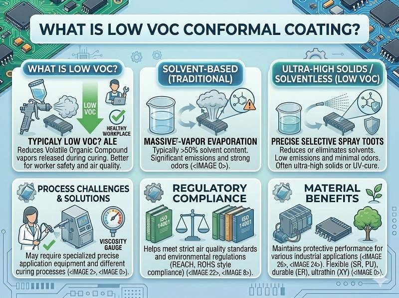 What is low VOC conformal coating