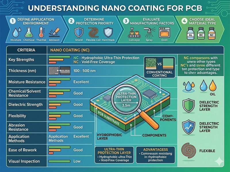 What is nano coating for PCB