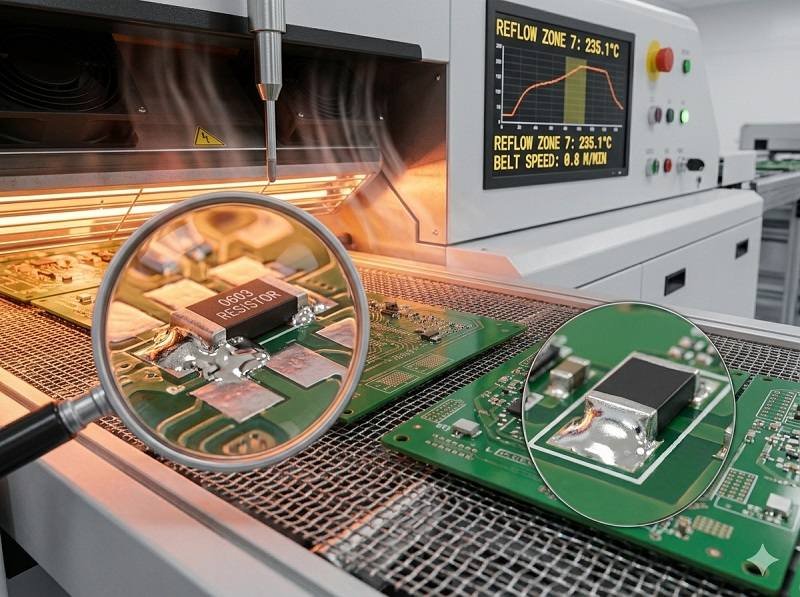 What is reflow soldering