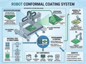 What is robot conformal coating system