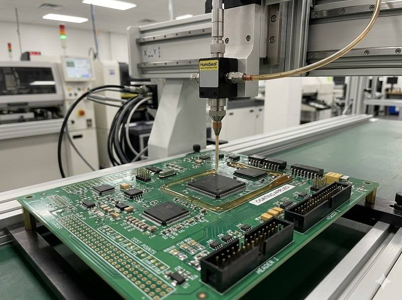 What is selective coating with HumiSeal