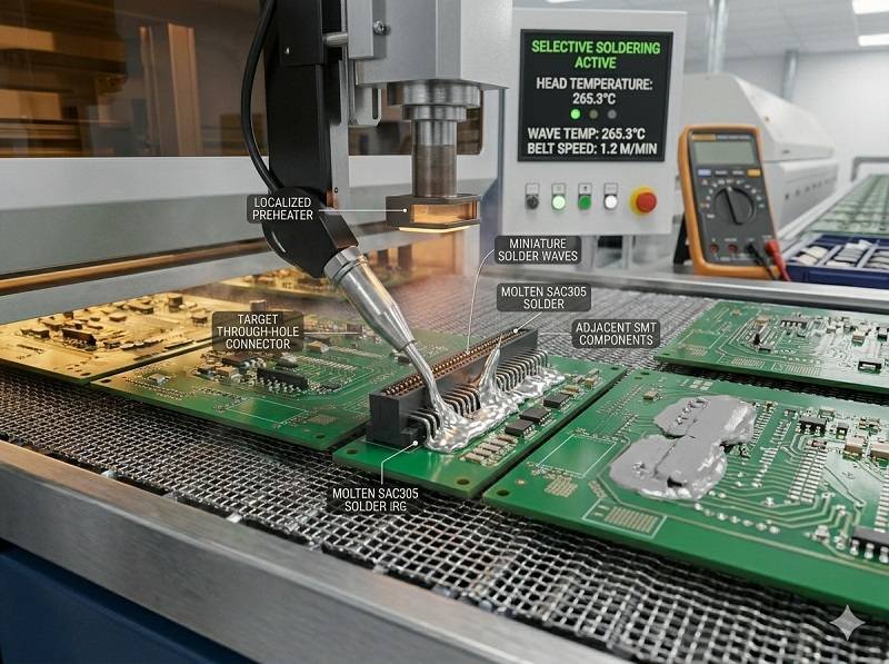 What is selective soldering