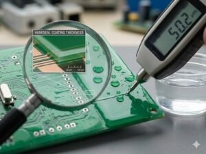 What is the thickness of HumiSeal coating