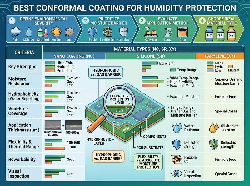 Quel est le meilleur revêtement pour la protection contre l'humidité ?