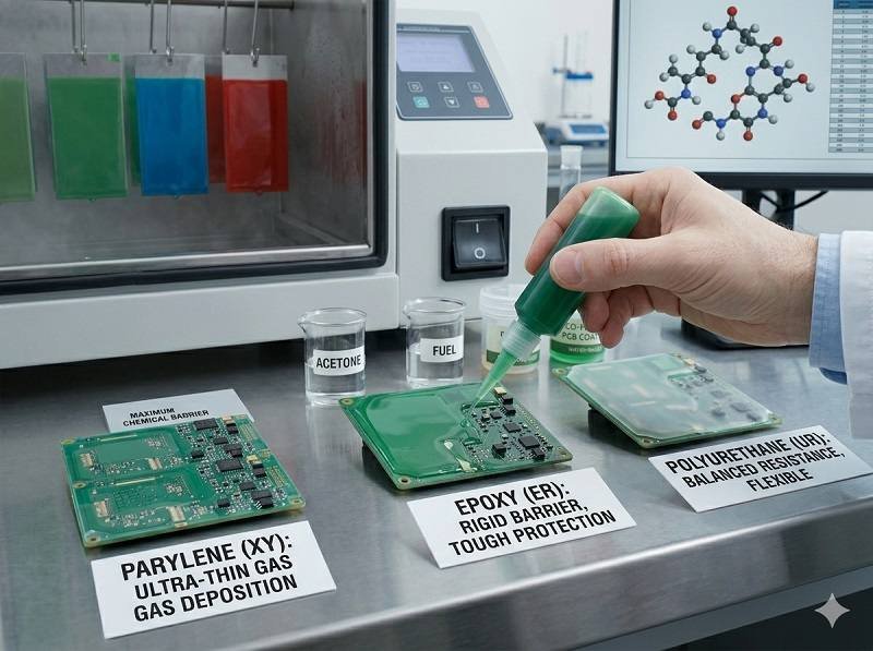 Which has best chemical resistance coating