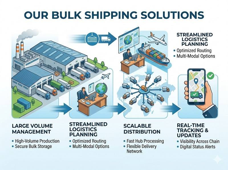 Can you handle bulk shipping