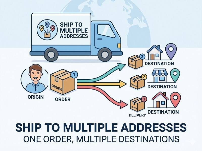Can you ship to multiple addresses