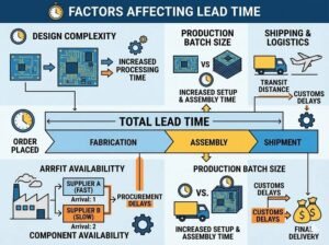 What factors affect lead time