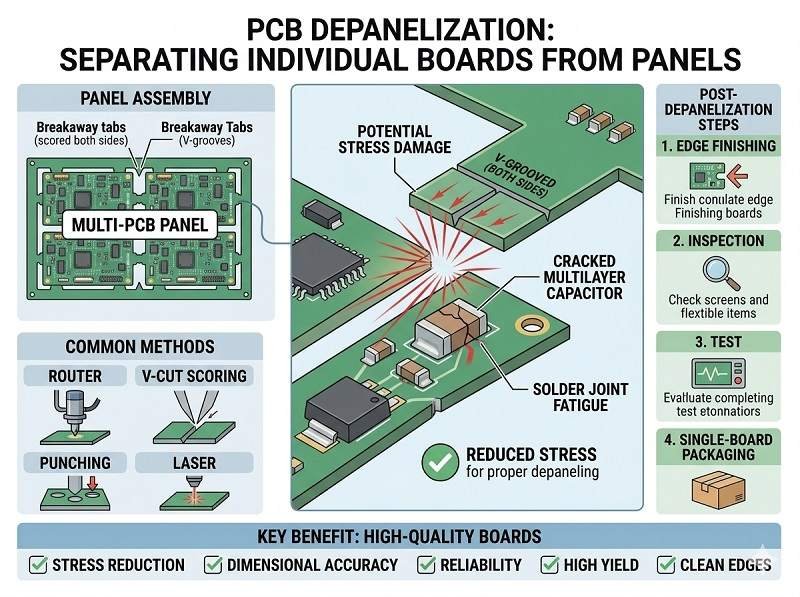 What is PCB depanelization