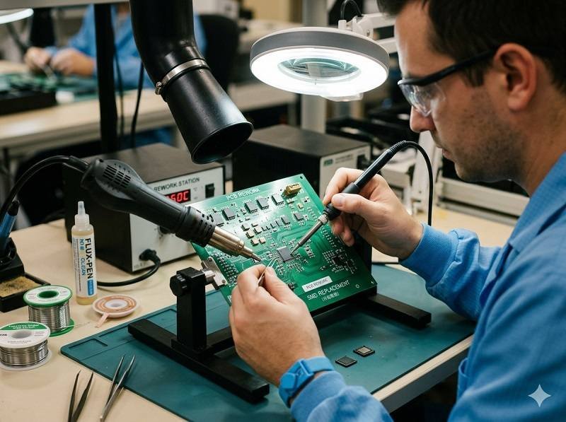 What is PCB rework process