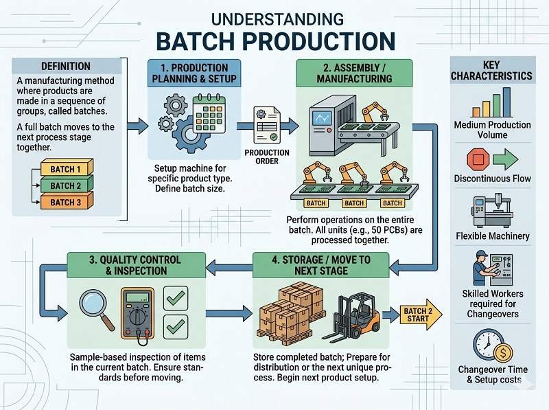 What is batch production