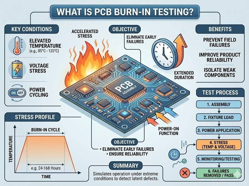 What is pcb burn-in testing