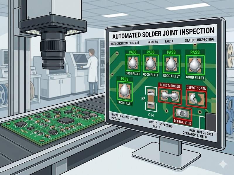 What is solder joint inspection