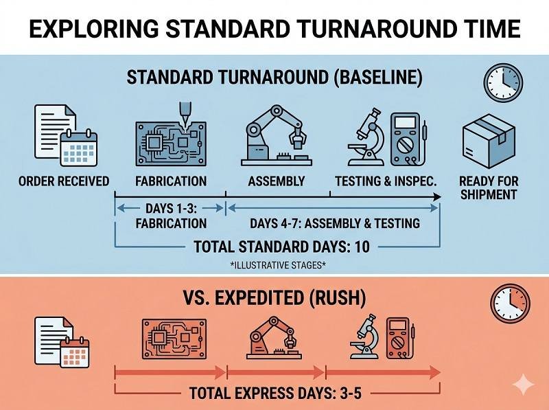 What is standard turnaround time