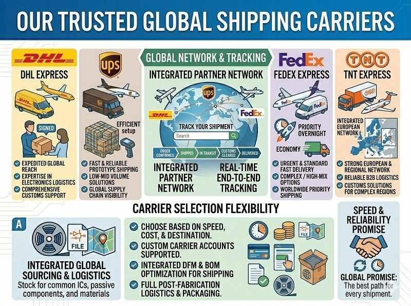 Which shipping carriers do you use